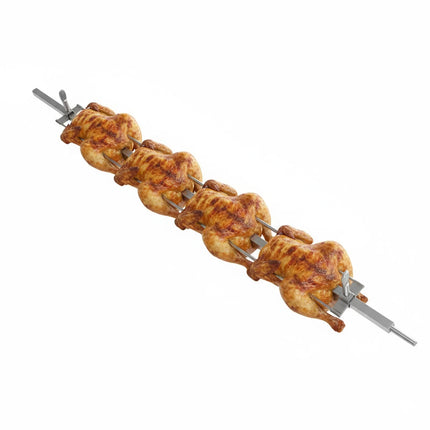GGM Gastro Skewers for Chicken Grills - 965x60x70mm - Stainless Steel - for GHKM424-B - Skewer spit