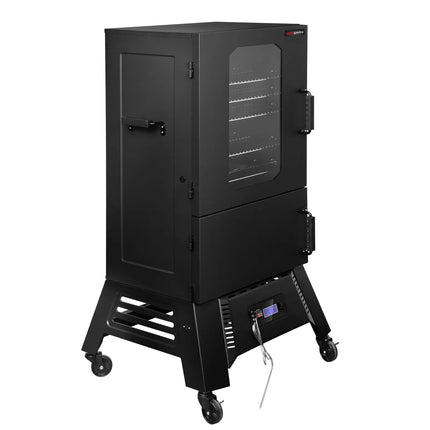 GGM Gastro Smoker Oven - Digital - with 4 Racks - 670x739mm - on Wheels - Black