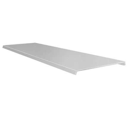 GGM Gastro Stainless steel cover - for two Refrigerated Islands - 2500x487x33mm - for KIBL2580