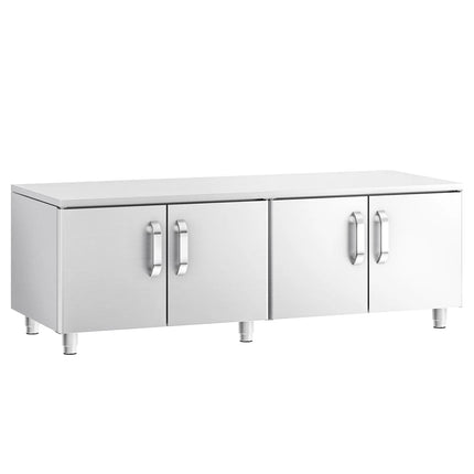 GGM Gastro Stainless Steel Floor Cupboard 1600mm - 4 Doors