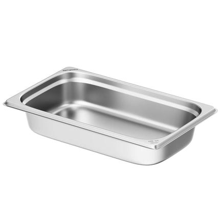 GGM Gastro Stainless Steel Gastronorm Pan GN 1/1 - Depth: 100mm