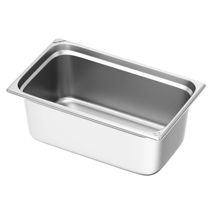 GGM Gastro Stainless Steel Gastronorm Pan GN 1/1 - Depth: 200mm