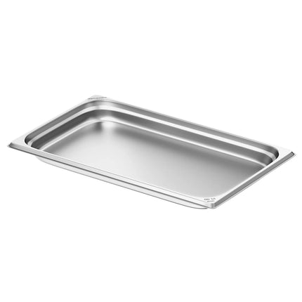 GGM Gastro Stainless Steel Gastronorm Pan GN 1/1 - Depth: 40mm