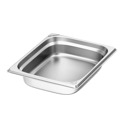 GGM Gastro Stainless Steel Gastronorm Pan GN 1/2 - Depth: 65mm