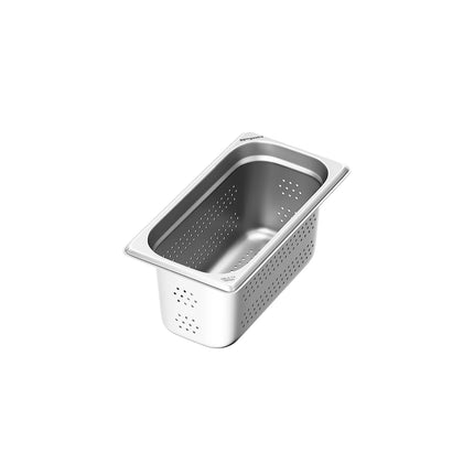 GGM Gastro Stainless Steel Gastronorm Pan GN 1/3 - perforated - Depth: 150mm