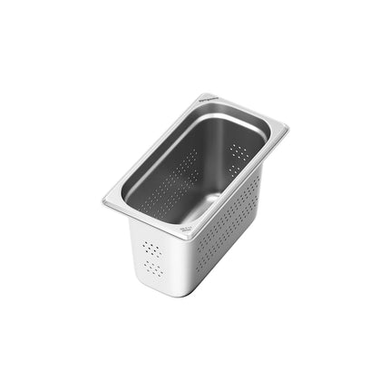 GGM Gastro Stainless Steel Gastronorm Pan GN 1/3 - perforated - Depth: 200mm