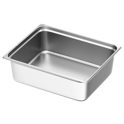GGM Gastro Stainless Steel Gastronorm Pan GN 2/1 - Depth: 200mm