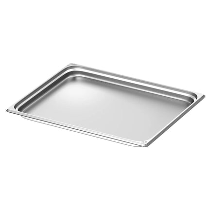 GGM Gastro Stainless Steel Gastronorm Pan GN 2/1 - Depth: 40mm