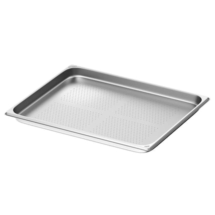 GGM Gastro Stainless Steel Gastronorm Pan GN 2/1 - perforated - Depth: 40mm