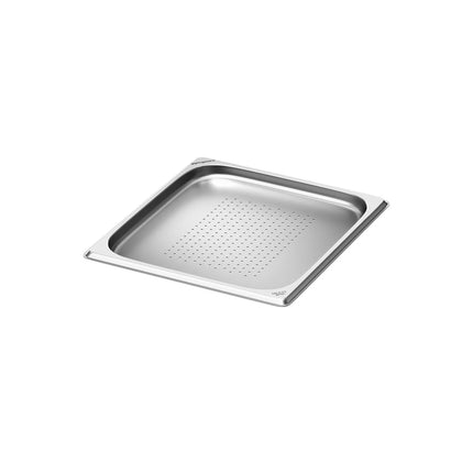 GGM Gastro Stainless Steel Gastronorm Pan GN 2/3 - perforated - Depth: 20mm