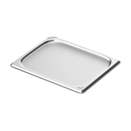 GGM Gastro Stainless Steel Gastronorm Tray GN 1/2 - Depth: 10mm
