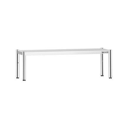 GGM Gastro Stainless Steel Overshelf - 1600x370mm - height-adjustable