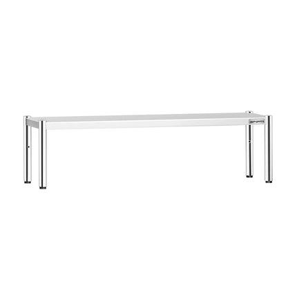 GGM Gastro Stainless Steel Overshelf - 1800x370mm - height-adjustable