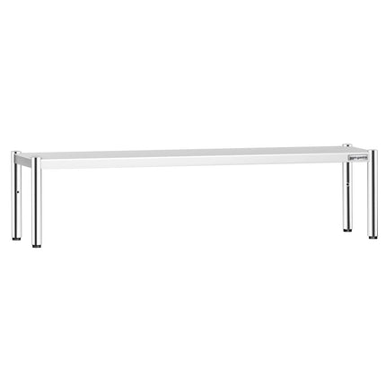 GGM Gastro Stainless Steel Overshelf - 2000x370mm - height-adjustable