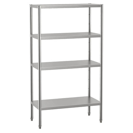 GGM Gastro Stainless Steel Shelving Unit ECO - 1000x500mm - with 4 shelves (ADJUSTABLE)