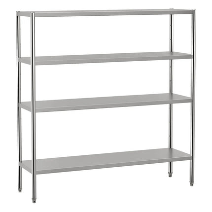 GGM Gastro Stainless Steel Shelving Unit ECO - 1800x500mm - with 4 shelves (ADJUSTABLE)