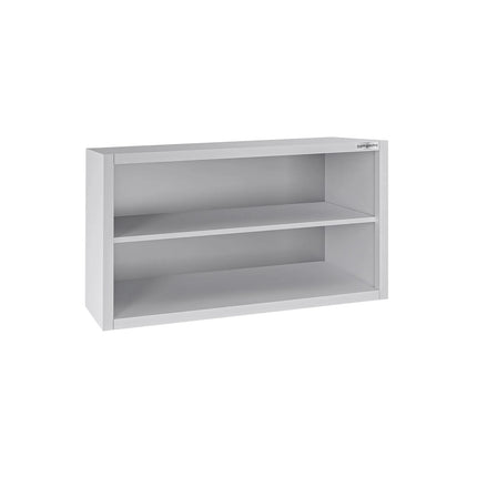 GGM Gastro Stainless Steel Wall Cupboard ECO - 1000x400x650mm - Open Front