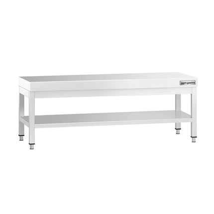 GGM Gastro Stainless Steel Work Table 1400x700mm - with Undershelf