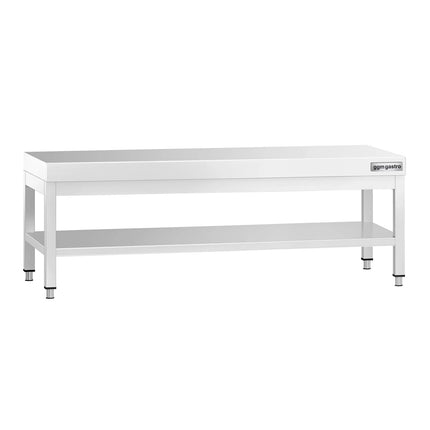 GGM Gastro Stainless Steel Work Table 1600x700mm - with Undershelf