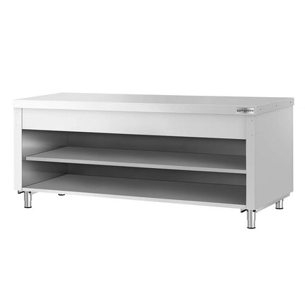 GGM Gastro Stainless Steel Work Table KOPENHAGEN - 2310x700mm - with Undershelf