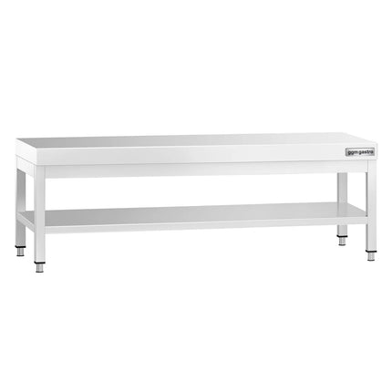 GGM Gastro Stainless Steel Work Table PREMIUM 1800x700mm - with Undershelf