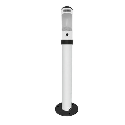 GGM Gastro Standing Ashtray - Smokers’ Pole - Outdoor - Aluminium - White