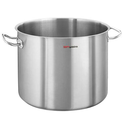 GGM Gastro Stock Pot - Stainless Steel - 22L - Ø 320mm - Height: 275mm - Induction Compatible
