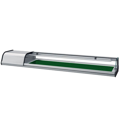 GGM Gastro Sushi Display Case PREMIUM PLUS - 1972x410mm - 8x GN 1/3