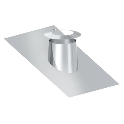 GGM Gastro Tấm Chống Thấm Mái - 16°-25° - Kèm Tấm Chì & Vòng Chắn Mưa - Cho Ống Ngoài Ø350mm