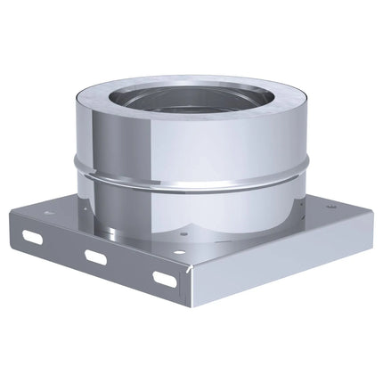 GGM Gastro Tấm Đế - Có Xả Nước Ngưng Đáy & Đầu Ra Ren Ngoài 1.3 cm - Ø450mm
