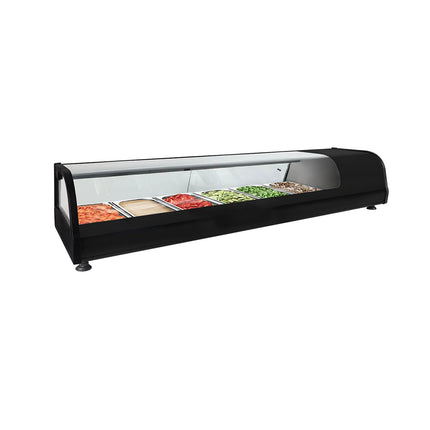GGM Gastro Tapas Display Fridge PREMIUM - 1395x400mm - 6x GN 1/3