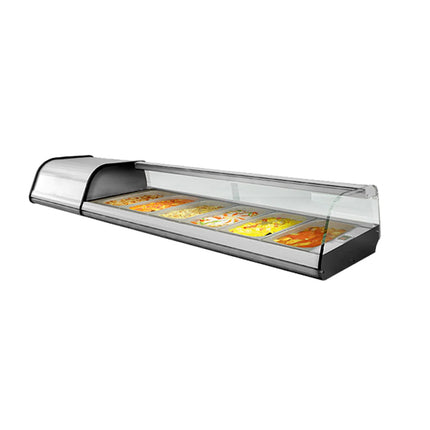 GGM Gastro Tapas Display Fridge PREMIUM PLUS - 1620x230/410mm - 6x GN 1/3