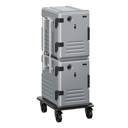 GGM Gastro Thermobox - Front loading - GN 1/1 - 2x 83L - 550x710x1410mm - heated