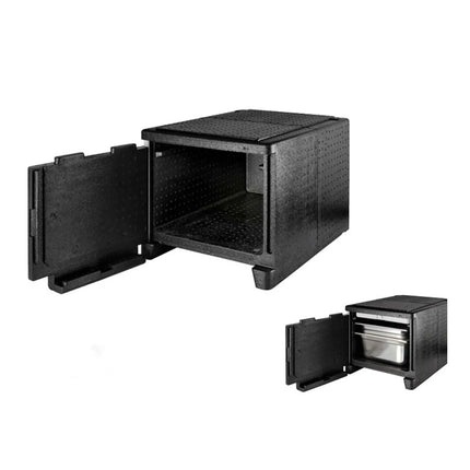 GGM Gastro Thermobox - Front loading - GN 1/1 - 49L - 406x605x376mm - for GN containers up to 200mm depth