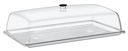 GGM Gastro Tray with Dome Cover - GN 1/1 - Polycarbonate - 530x325mm - Height: 170mm - incl. GN 1/1 tray - with stackable design