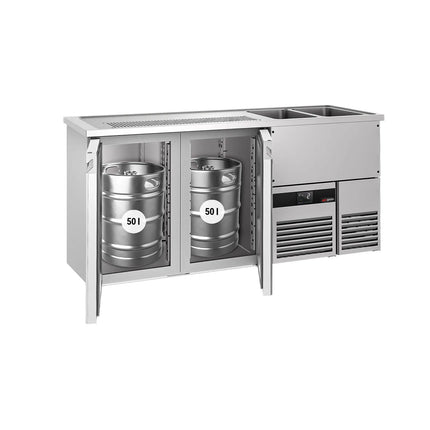 GGM Gastro Tủ Bia Trực Tiếp / Kegerator PREMIUM - 1950x700mm