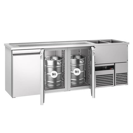 GGM Gastro Tủ Bia Trực Tiếp / Kegerator PREMIUM - 2500x700mm