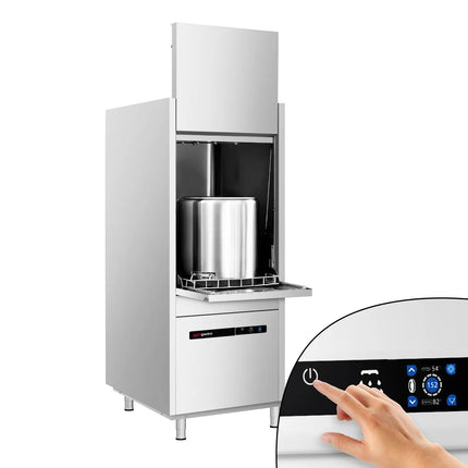 GGM Gastro Utensil Washer - Touch Controls - 16.7kW - with Detergent & Drain Pumps