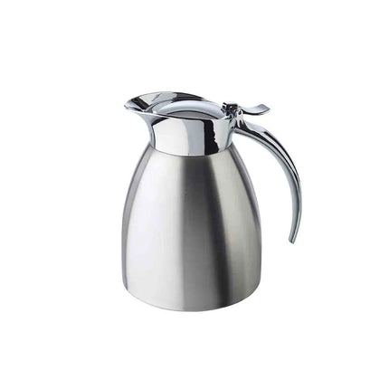 GGM Gastro Vacuum Jug - PREMIUM - Stainless Steel - 0.3L - One-Hand Operation