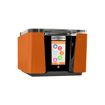 GGM Gastro Vacuum Sealer - 4.8m³/h - with Touchscreen & WiFi - Orange