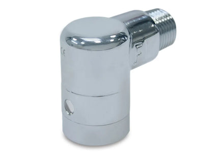 GGM Gastro Van Gas An Toàn - Ø1.3 cm - Đồng Mạ Crôm - Tiêu Chuẩn EN15069 - Có Lõi Ngắt Nhiệt