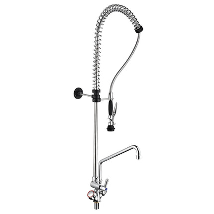 GGM Gastro Vòi Xịt Tráng Sơ Bộ Monobloc 2000 - Gắn Tường - Kèm Vòi Xoay, Ống Mềm & Giá Treo Tường