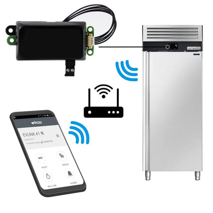 GGM Gastro Wi‑Fi Control & HACCP Data Logging - for Refrigeration Units - with EV Connect app