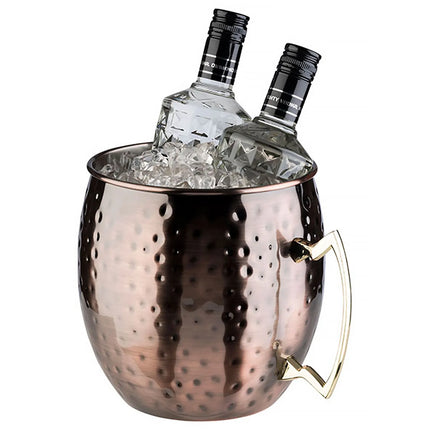 GGM Gastro Wine Bucket - MOSCOW MULE - Stainless Steel - 5 litres - Height:210mm - Copper