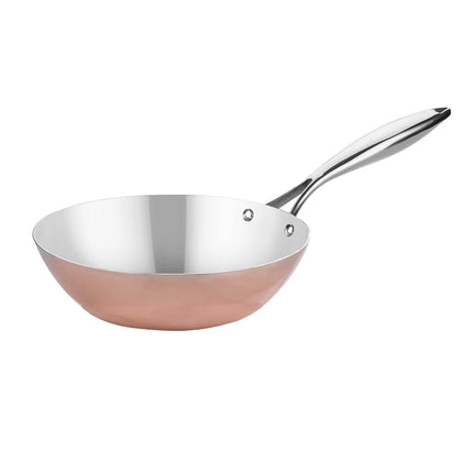 GGM Gastro Wok - Aluminium - Ø 260mm - Height: 80mm - suitable for gas, ceramic and electric hobs