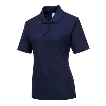 GGM Gastro Women’s Cotton Polo Shirt - Navy - Size: XL