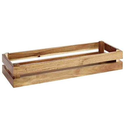 GGM Gastro Wooden Box - SUPERBOX - Wood - Brown - Height: 105mm