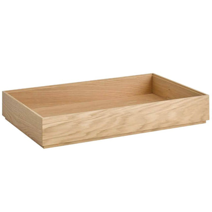 GGM Gastro Wooden Box - VALO - suitable for GN 1/1 - Height: 85mm - Brown - Oak