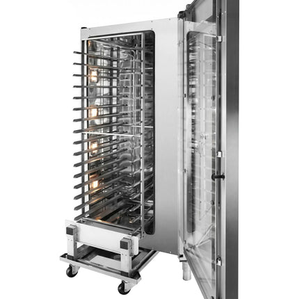 GGM Gastro Xe Đẩy 20x GN 1/1 - 325x530x1760mm - Thép Không Gỉ - Cho KB2011GW-TP