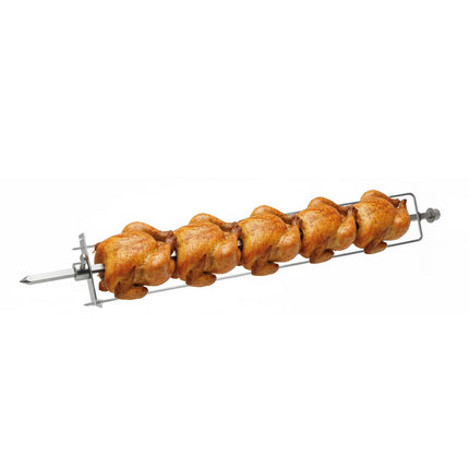 GGM Gastro Xiên Thép Không Gỉ Cho Lò Quay Gà - 118x960mm - Thép Không Gỉ - Cho Dòng HGGM